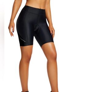 NWT Baleaf Women's Upf50+ 4D Padded Cycling Shorts Size Medium